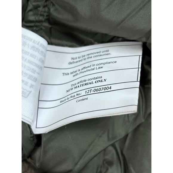 Abercrombie & Fitch Camo Puffer Jacket M Water & Wind Resistant Down Insulated G - Picture 14 of 14